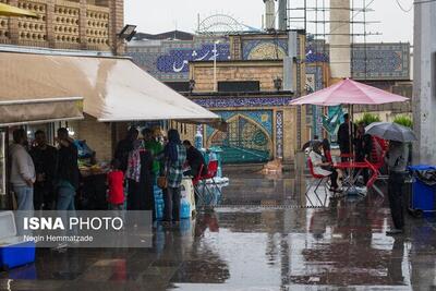 رگبار باران در تهران از جمعه