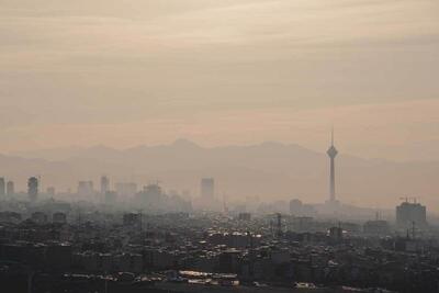 (تصویر) تهران زیر دود و مه از ایستگاه دوم توچال