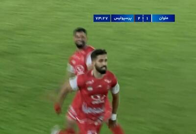 خلاصه بازی ملوان 1 - پرسپولیس 2