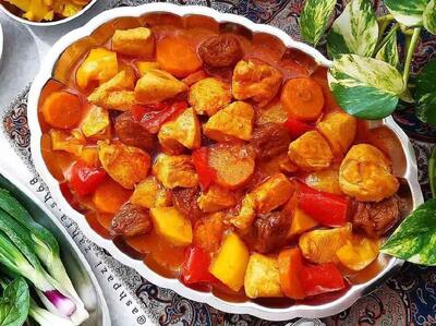 طرز تهیه تاس کباب یزدی با طعمی بی‌نظیر - فراشپز