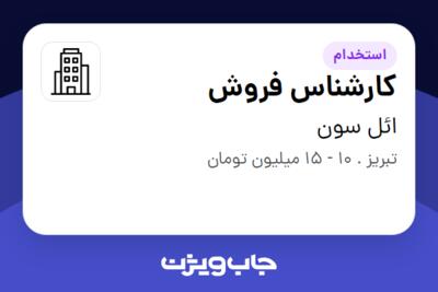 استخدام کارشناس فروش در ائل سون