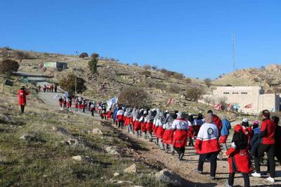 برگزاری دوره توان افزایی ویژه بانوان نجاتگر هلال احمر شعب غرب کرمانشاه