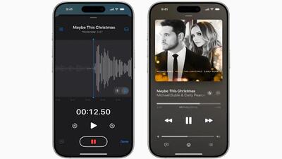 اپل قابلیت «ضبط‌های لایه‌ای» را به اپلیکیشن Voice Memos اضافه کرد