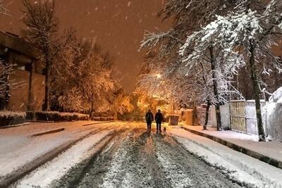 تهران یخ می‌بندد / بارش برف و کاهش دما تا ۱۵ درجه