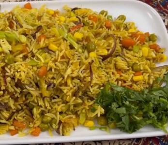 طرز تهیه وجی پلو؛ خوشمزه ترین پلو گیاهی دنیا - فراشپز