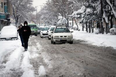 تهران یخ می‌بندد | بارش برف و کاهش دما تا ۱۵ درجه