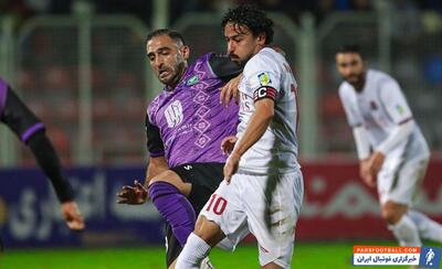 نساجی 0-0 خیبر؛ شاگردان الهامی هر چه زدند، VAR رد کرد! - پارس فوتبال