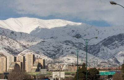 سرما و یخبندان در راه تهران