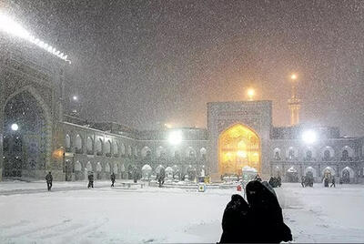 دمای منفی 14 درجه در مشهد