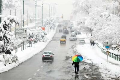 هواشناسی ۲۵ آذر؛ آغاز بارش برف در این استان‌ها و کاهش دما در تهران