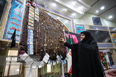 دومین آئین همدلی بانوان همدانی با جبهه مقاومت