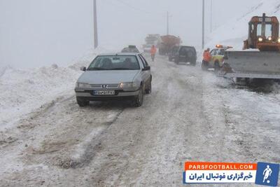 برف، باران و مه گرفتگی در راه های ۹ استان - پارس فوتبال