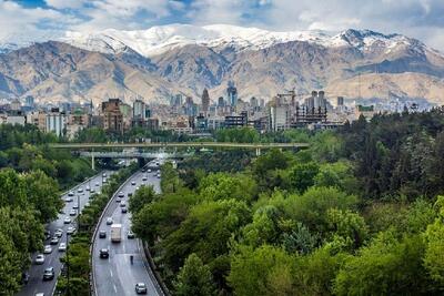 شاخص آلودگی هوای تهران امروز 26 آذرماه/ مناطق آلوده به این رنگ درآمد