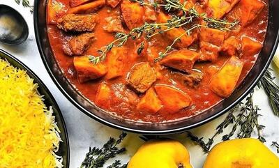 طرز تهیه خورشت به آلو با گوشت - فراشپز