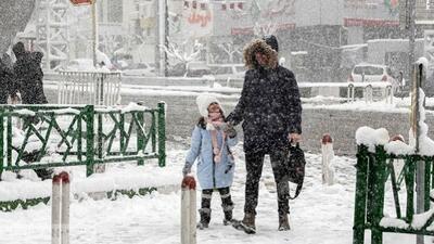 سرمای هوا کشور را تعطیل کرد