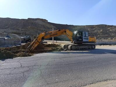 ساماندهی محور اصلی روستای پزم تیاب واقع در بندر کنارک