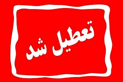 آموزش مدارس در تمام مقاطع تحصیلی غیر حضوری و فعالیت دانشگاه‌ها و ادارات به استثنای بانک‌ها در استان تهران تعطیل شد