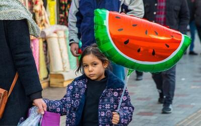 (تصاویر) بازار شب یلدا در تهران