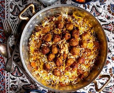 طرز پخت قنبرپلو شیرازی