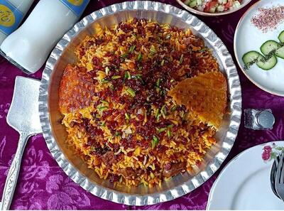 طرز تهیه لپه پلو کرمان در شب یلدا