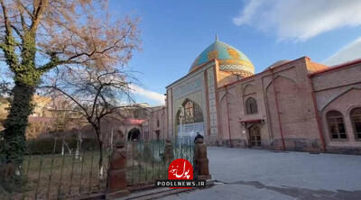 وزیر میراث‌فرهنگی از مسجد کبود در ارمنستان بازدید کرد