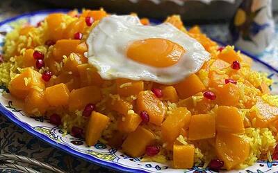 طرز پخت کدو پلو برای شب یلدا - فراشپز