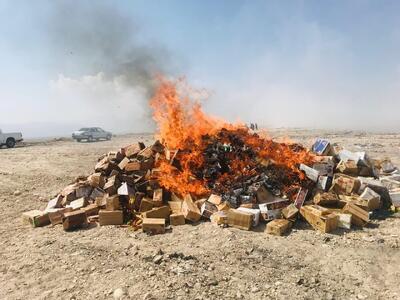 ۴۰۰ کیلوگرم موادغذایی فاسد در نیشابور نابود شد