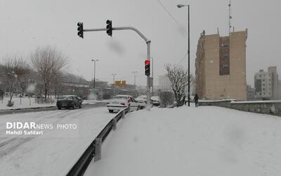 بارش اولین برف زمستانی در ۲۶ استان