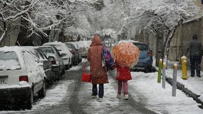 بارش اولین برف زمستانی در 26 استان کشور