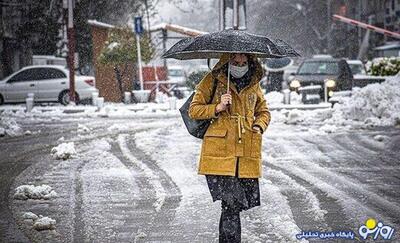 هواشناسی: امروز در ۲۶ استان باران و برف می‌بارد | روزنو