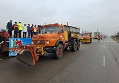 اعزام 80 اکیپ راهداری به محورهای برفگیر استان اردبیل- فیلم فیلم استان تسنیم | Tasnim