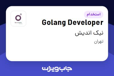 استخدام Golang Developer در نیک اندیش