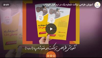 نحوه طراحی تراکت در فتوشاپ؛ آموزش گام‌به‌گام و مزایای آن |  انصاف نیوز