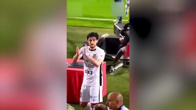 ویدیوی متفاوت از بازی شباب الاهلی و النصر