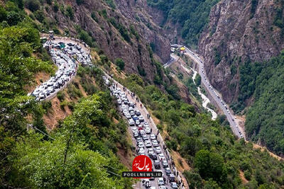 جاده چالوس یکطرفه می‌شود