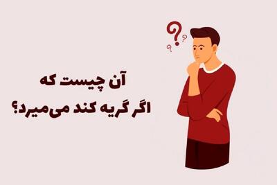 چیستان روز | آن چیست که اگر گریه کند می‌میرد؟