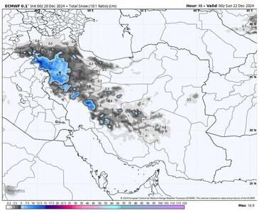 بلداجی سردترین و اردگان گرمترین نقاط در چهارمحال و بختیاری