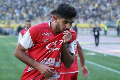 خدابنده‌لو: در پرسپولیس چند دقیقه هم بازی کنم راضی‌‌ام