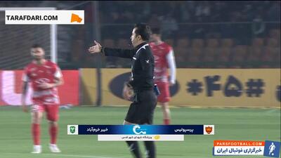 خلاصه بازی پرسپولیس 2-1 خیبر خرم آباد (لیگ برتر ایران - 04-1403) - پارس فوتبال