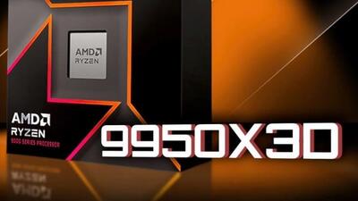 مشخصات پردازنده پرچمدار Ryzen 9 9950X3D لو رفت؛ تایید سرعت کلاک 5.7 گیگاهرتزی و 128 مگابایت حافظه کش