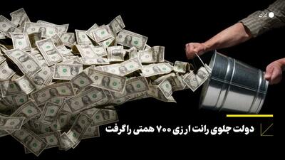 دولت جلوی رانت ارزی ۷۰۰ همتی را گرفت