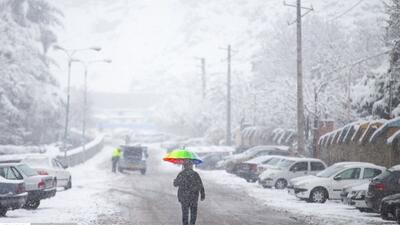 یخبندان بزرگ در تهران/ اعلام زمان بارش برف - کاماپرس