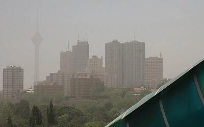 تصویری آخر الزمانی از آلودگی هوا در تهران که پربازدید شد