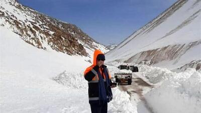 ویدئوی از برف در کوهستان‌های ایران