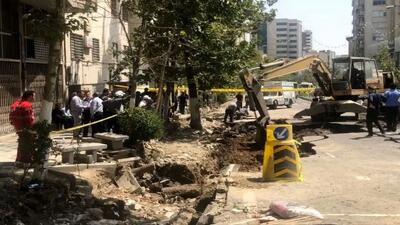  خیابان شریعتی تهران مسدود شد