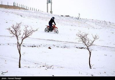 تصاویر | تفریحات زمستانی در ابهر - زنجان