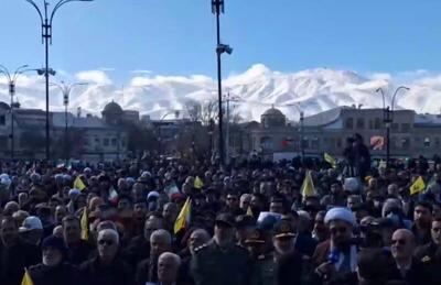 فیلم/ بزرگداشت حماسه ۹ دی در همدان