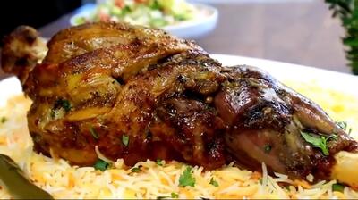 طرز پخت چلو گوشت عربی به روش آشپز مصری (فیلم)