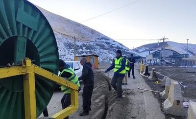 آغاز عملیات انتقال شبکه فیبر نوری شهر خوی تا مرز رازی به صورت زمینی