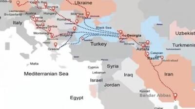 ایران کانون کریدور خلیج‌ فارس ـ دریای سیاه